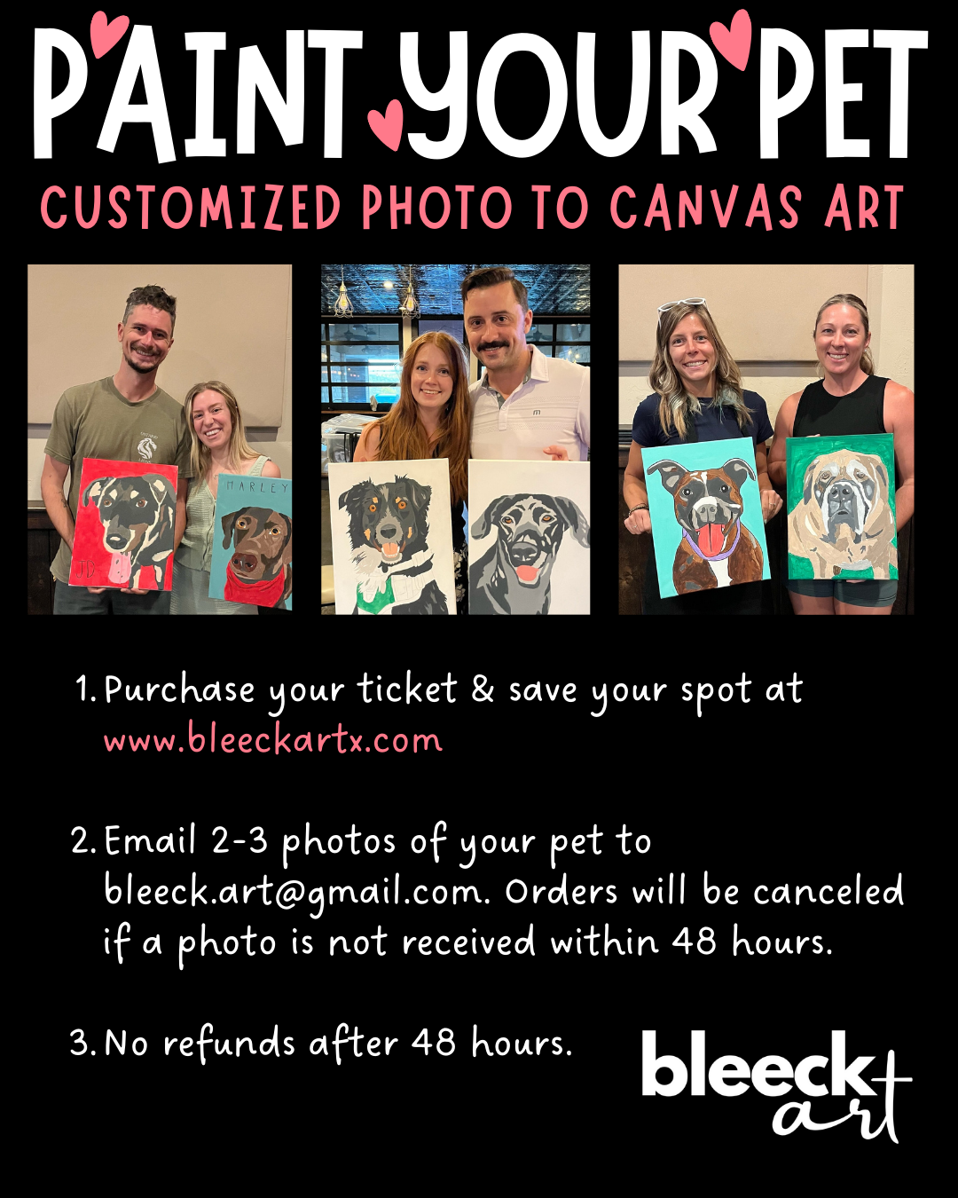 Paint Your Pet Party