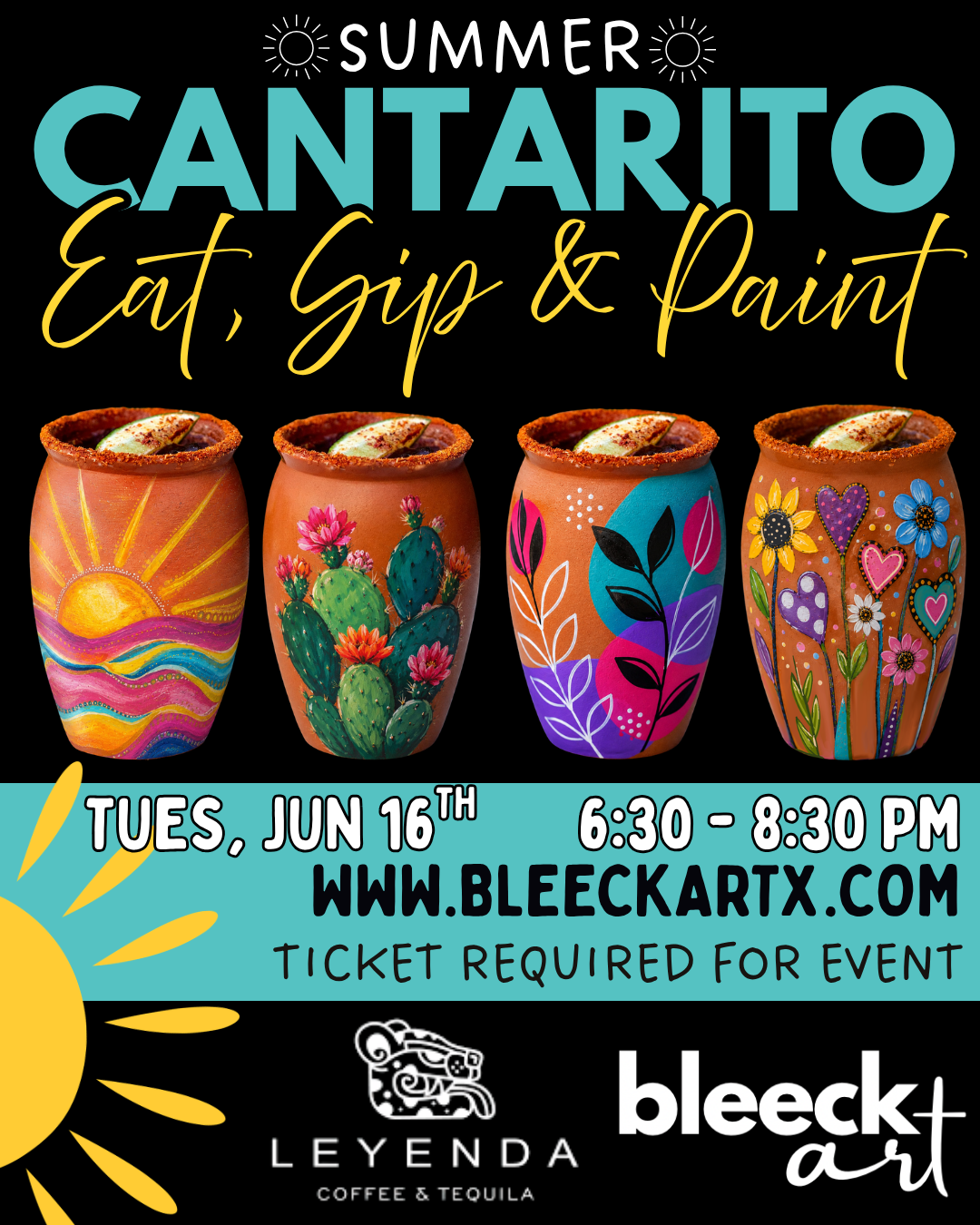 Cantarito Eat, Sip, & Paint Night!